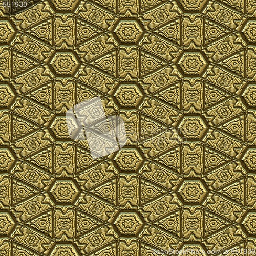 Image of gold ornate background