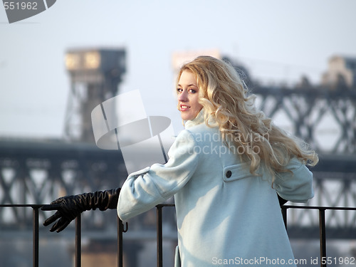 Image of Lady on promenade