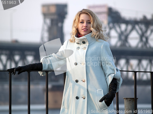 Image of Lady on promenade