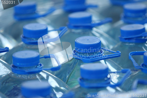 Image of stack bottled water 