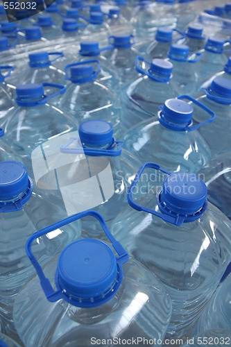 Image of stack bottled water 