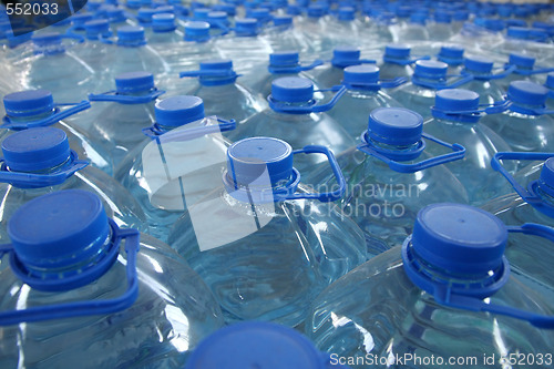 Image of stack bottled water 