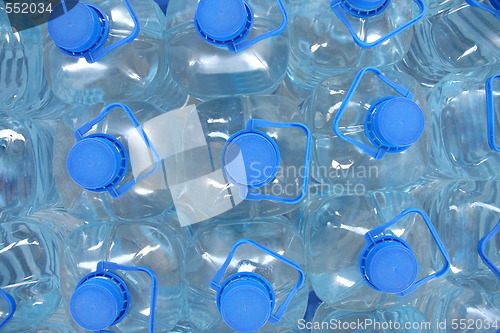 Image of stack bottled water 