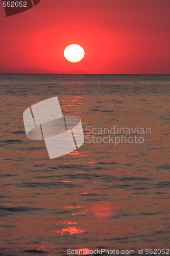 Image of sunrise in Greece