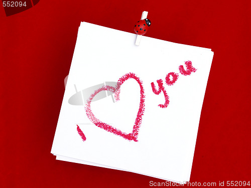 Image of I love you