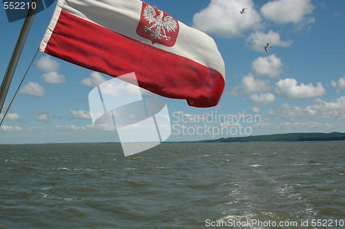 Image of Blue sky in Poland