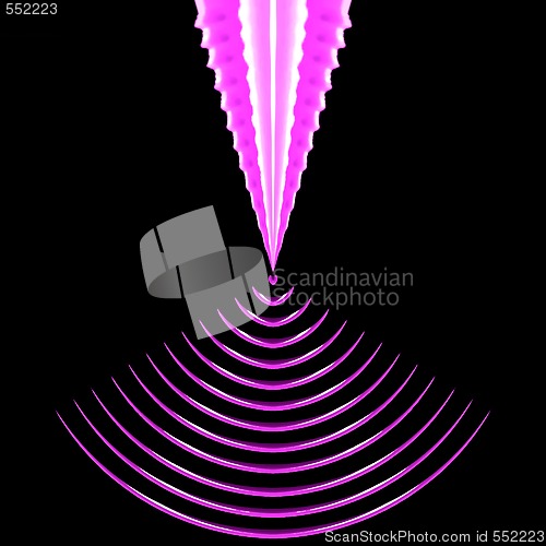 Image of Abstract 3d background