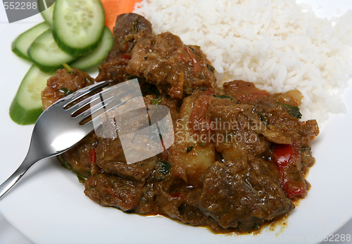 Image of Mutton vindaloo curry
