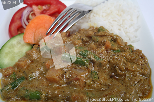 Image of Vegetable korma meal