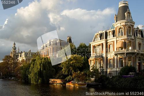 Image of Amsterdam baroque houses