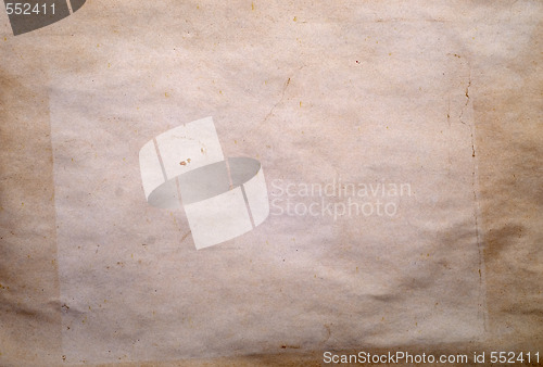 Image of old frame paper