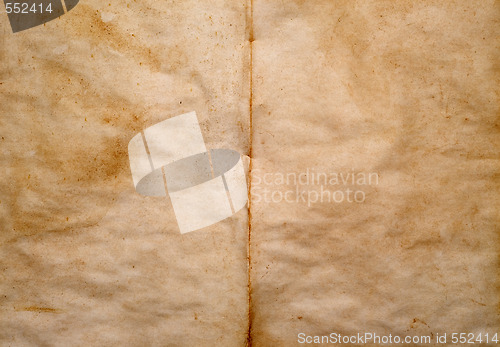 Image of old retro blank