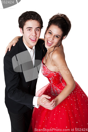 Image of Ballroom Dancing Couple