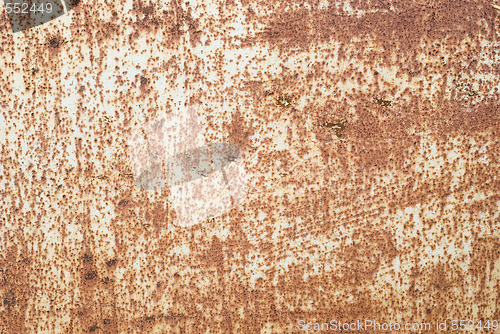 Image of rusty rough surface