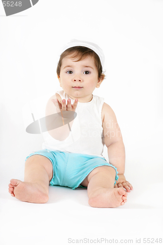 Image of Baby outstretched hand