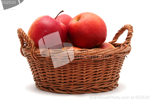 Image of Apples in basket