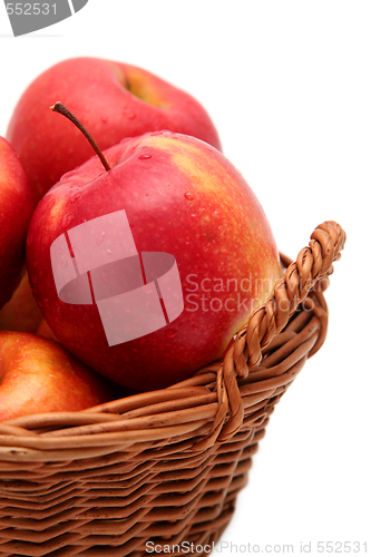 Image of Apples in basket