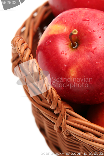 Image of Apples in basket