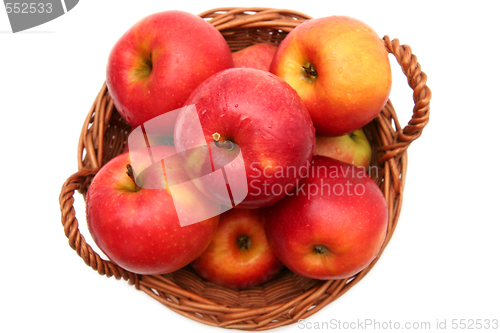 Image of Apples in basket