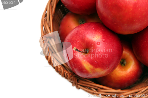 Image of Apples in basket