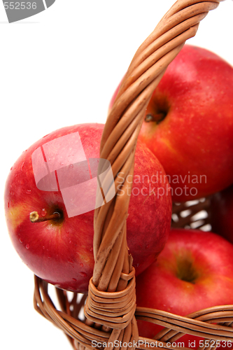 Image of Apples in basket