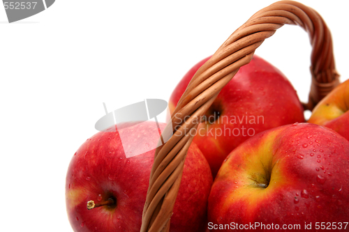 Image of Apples in basket