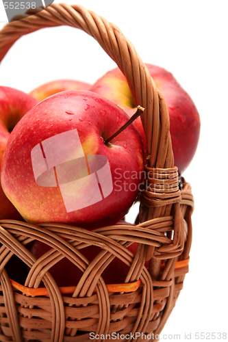 Image of Apples in basket