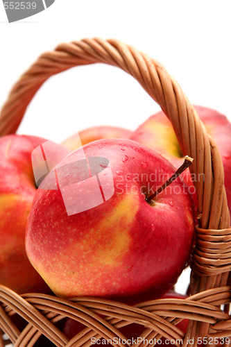 Image of Apples in basket