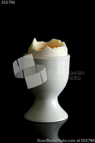 Image of Egg on black 