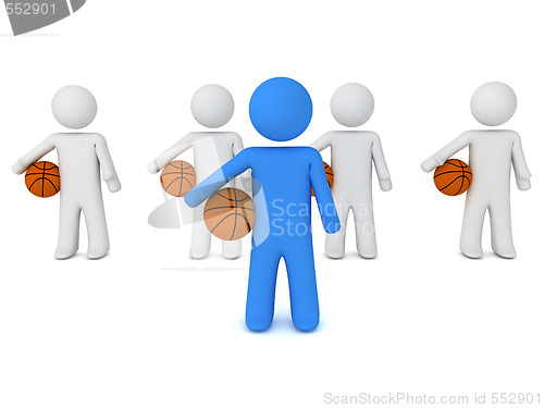 Image of People with ball