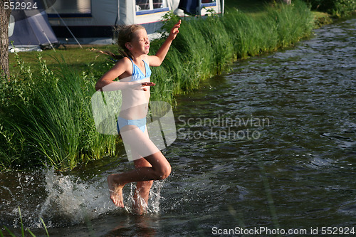 Image of In the lake