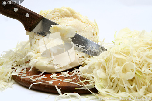 Image of Preparing sauerkrout