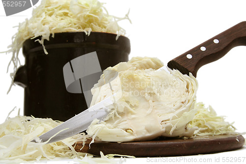 Image of Preparing sauerkrout