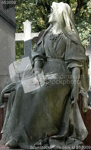 Image of Cemetery statue