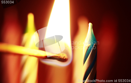 Image of birthday candles