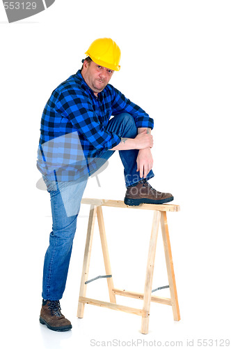 Image of Carpenter at work