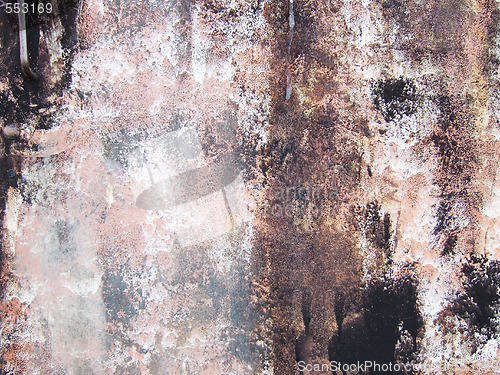 Image of paint dirty metallic surface