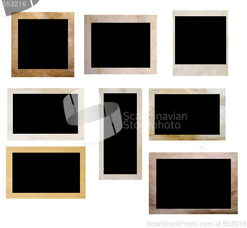 Image of old photo frames