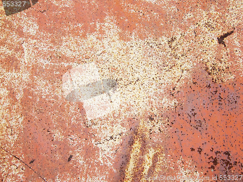 Image of rusty metallic surface