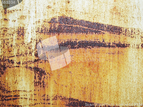 Image of rusty metallic surface