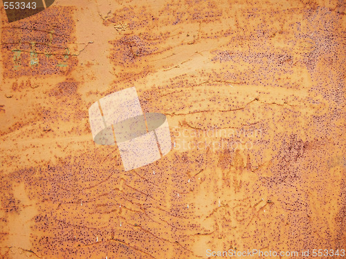 Image of rusty metallic surface