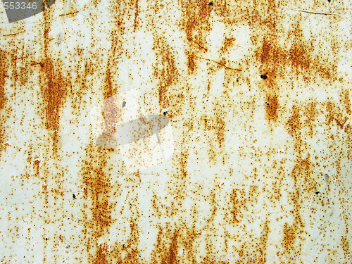 Image of rusty metallic surface