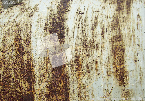 Image of rusty metallic surface