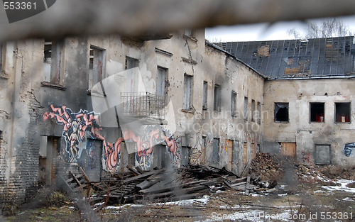 Image of Old town - graffiti