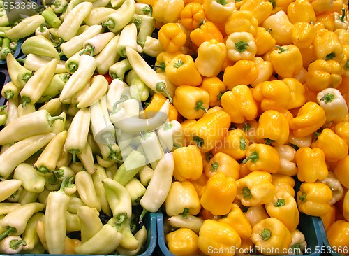 Image of Yellow peppers