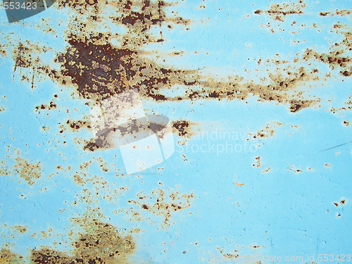 Image of rusty metallic surface