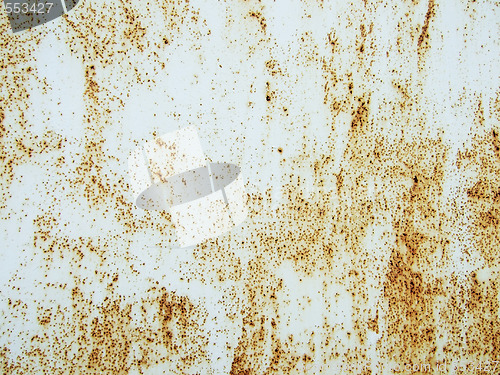 Image of rusty metallic surface