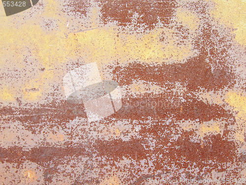 Image of rusty metallic surface