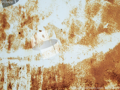 Image of rusty metallic surface