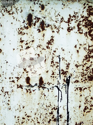 Image of rusty scratched surface